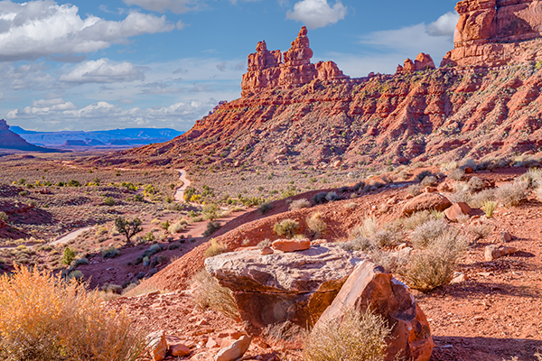 Image of Valley of the Gods in Utah located within the Bears Ears National Monument.