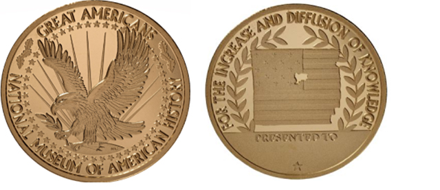 The "Great Americans" medal.