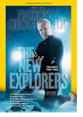 Image of a National Geographic magazine cover.