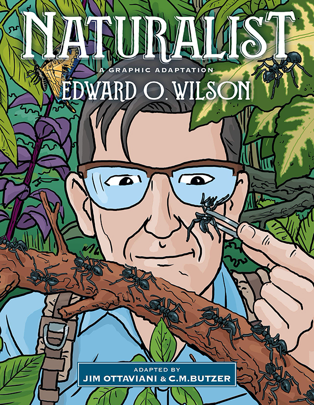 The book cover of Naturalist A Graphic Adaption by Edward O. Wilson.