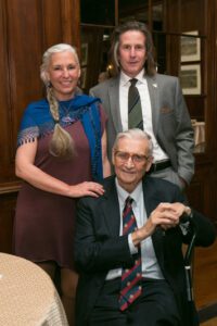 Image of Shelli Stanback, Brad Stanback, E.O. Wilson.