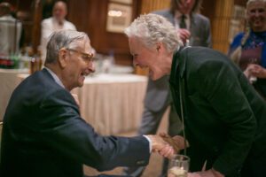 Image of E.O. Wilson, Glenn Close.