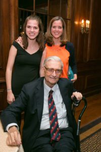 Image of E.O. Wilson and two women.