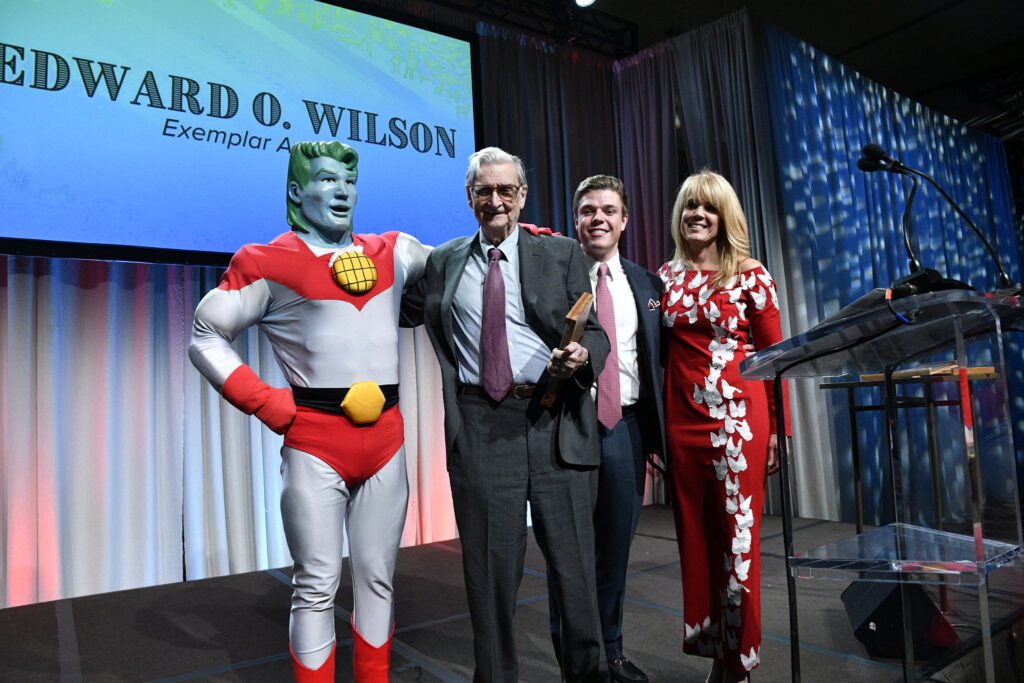 Image of Captain Planet, E.O. Wilson, John R. Seydel and Laura Turner Seydel