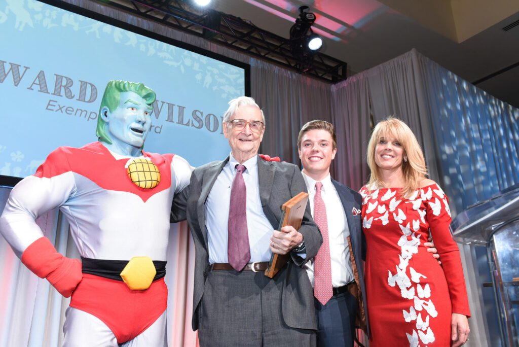 Captain Planet, E.O. Wilson, John R. Seydel and Laura Seydel Turner