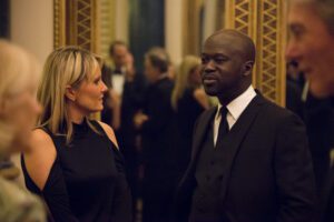 Image of Ms. Lucy Tilley and Mr. David Adjaye.