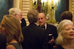 Image of Sir Ghillean Prance, Mr. David Lyons, HRH Prince Philip, and Mr. David Adjaye.