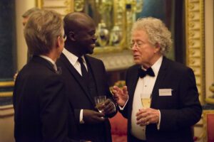 Image of Mr. David Lyons, Mr. David Adjaye, and Mr. Peter Crutwell.