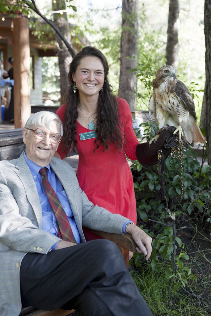 Image of E.O. Wilson and a woman.