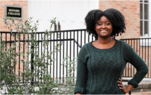 Honors College of University of Alabama student Ruby Staten