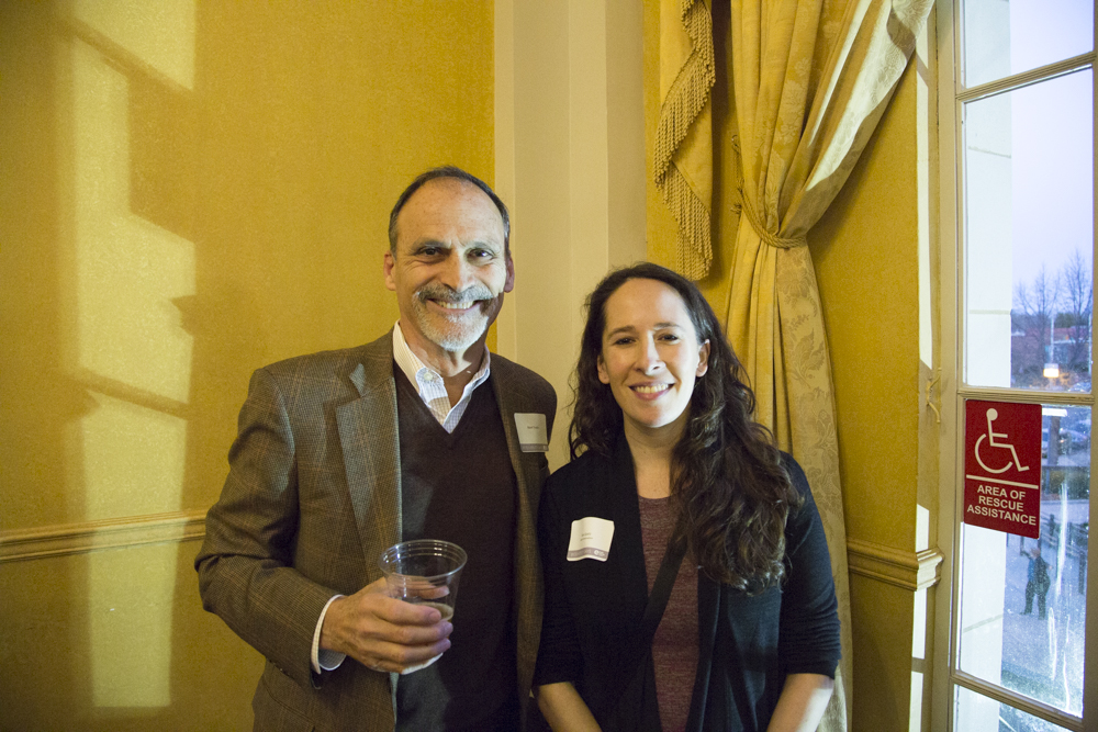 Image of two people posing for a picture.