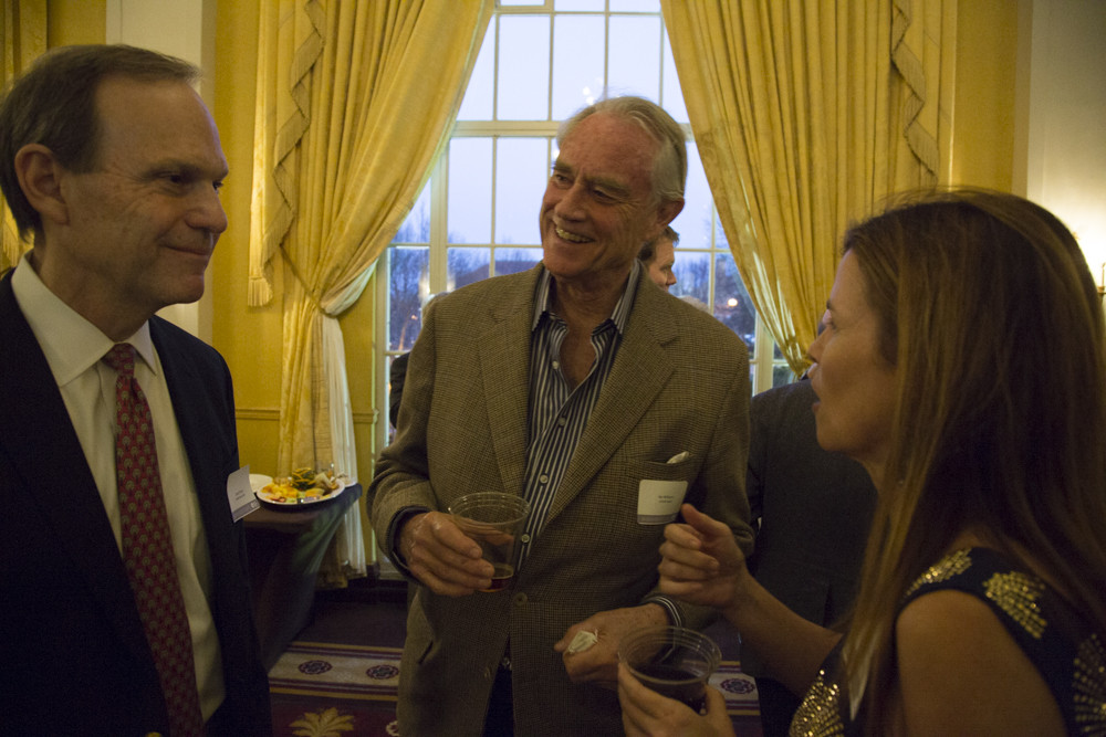 Image of David Prend (EOWBF Board Chairman), Ike Williams (EOWBF Board Member) and Paula Ehrlich (EOWBF President and CEO).