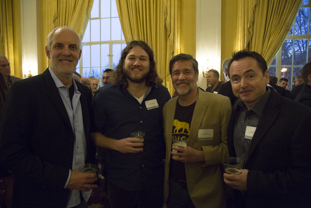 Image of Geoff Luck, Brett Kuxhausen, Dennis Liu and James Byrne.