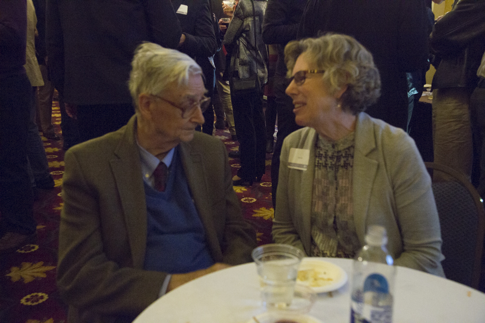 Image of E.O. Wilson and a woman. 