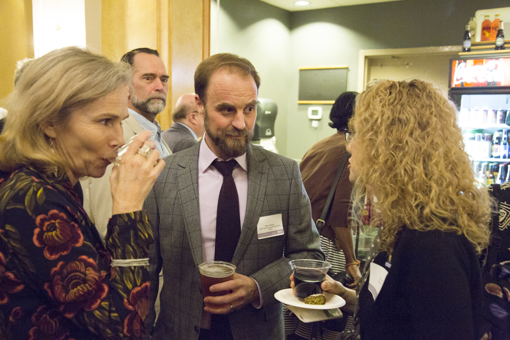 Image of Jane Lawton, Matt Walpole and Erin Chen.